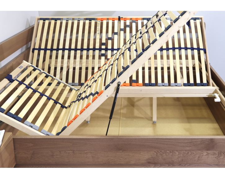 Rošty - dvoulůžko s úložným prostorem Valentin