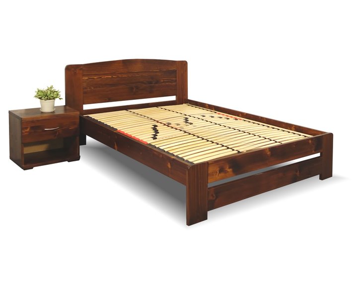 Postel z masivu Justina,120x200, 140x200, masiv smrk Postel z masivu Justina,120x200, 140x200, masiv smrk