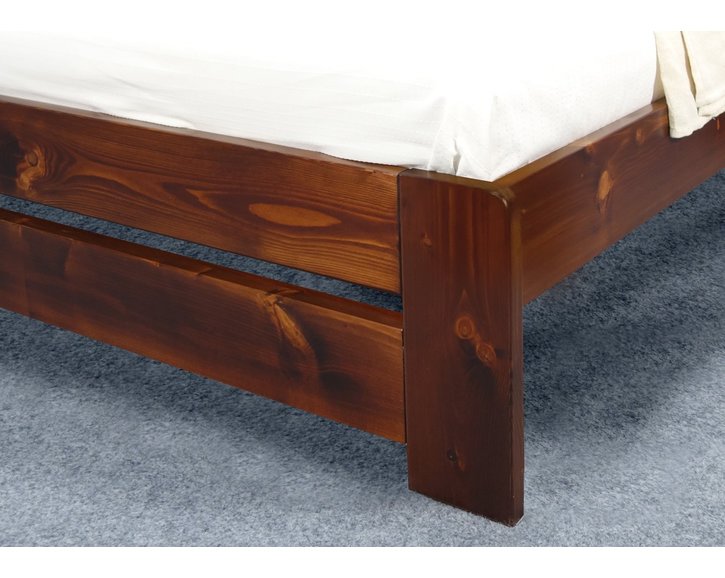 Postel z masivu Justina,120x200, 140x200, masiv smrk Postel z masivu Justina,120x200, 140x200, masiv smrk