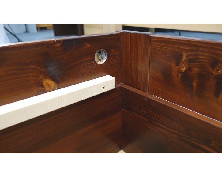 Postel s úložným prostorem Valentin, 120x200 cm - Pravá