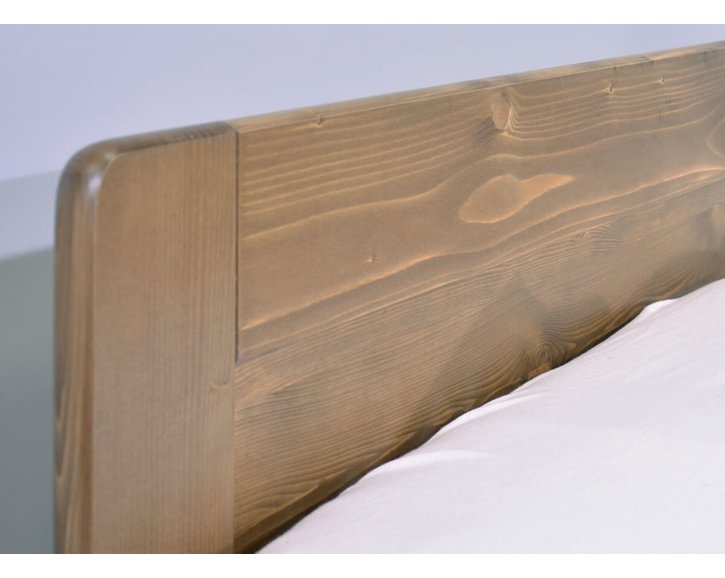 Postel s úložným prostorem Mark, 80x200, 90x200, masiv smrk