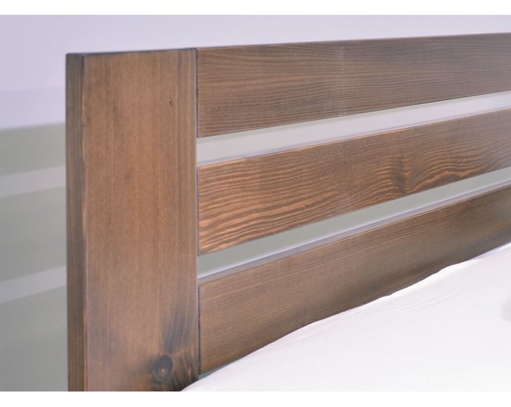 Zvýšená postel z masivu Rita, 80x200, 90x200, masiv smrk Zvýšená postel z masivu Rita, 80x200, 90x200, masiv smrk