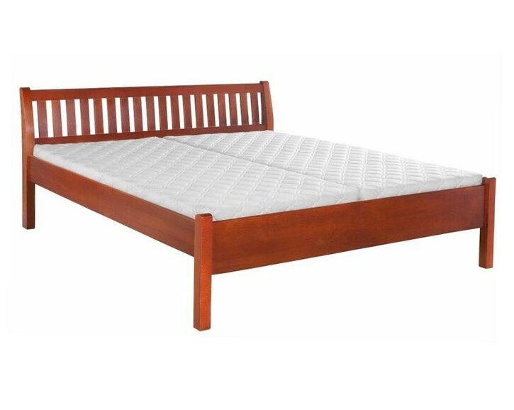 Postel dvoulůžko Miloslav, 160x200cm, 180x200cm, masiv buk