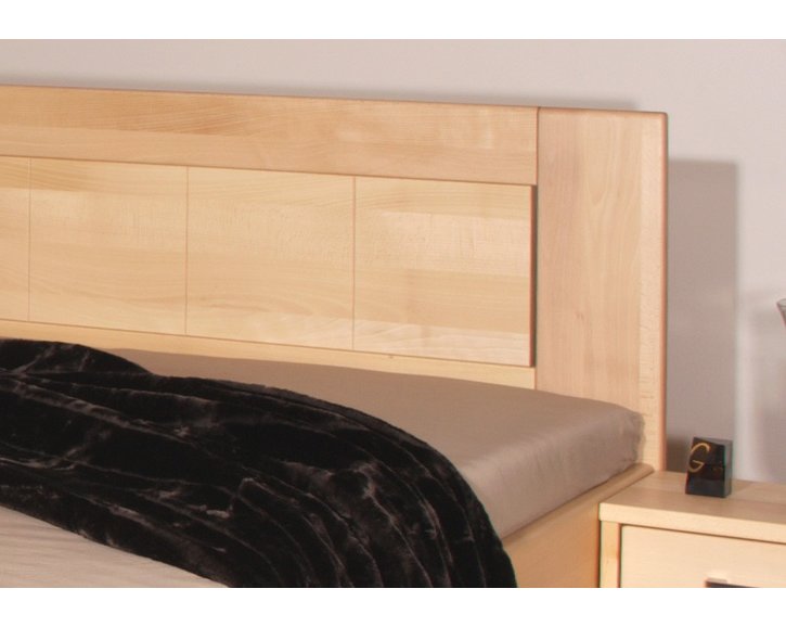 Manželská postel z masivu OLYMPIA 2. senior 160x200, 180x200, masiv buk