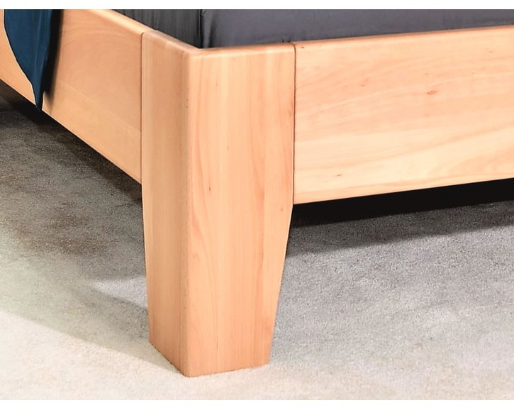 Dřevěná postel z masivu Venus, 160x200, 180x200, masiv buk