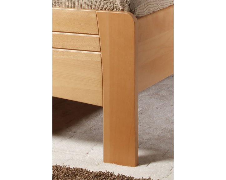 Manželská postel z masivu EVITA 2, masiv buk