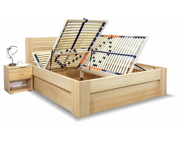 Design - postel s úložným prostorem Apollo