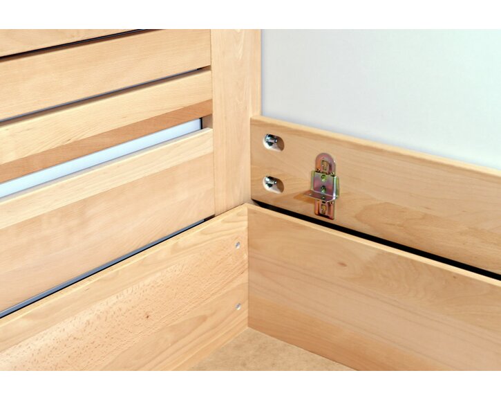 Spojení - dvoulůžko s úložným prostorem Apollo