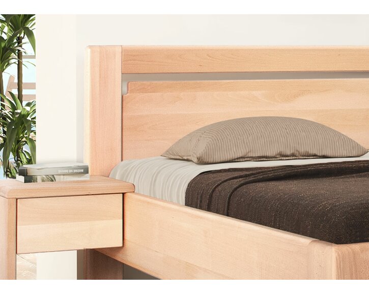 Čelo - postel z masivu Matrix