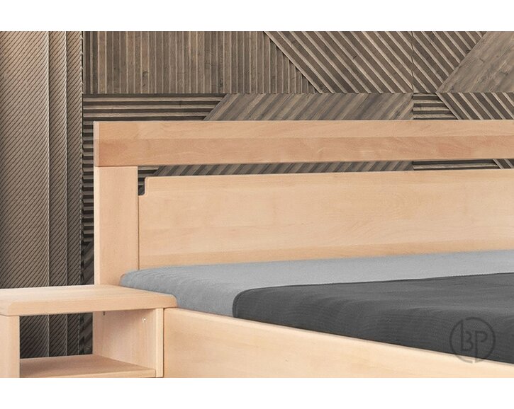 Čelo - postel z masivu OMEGA