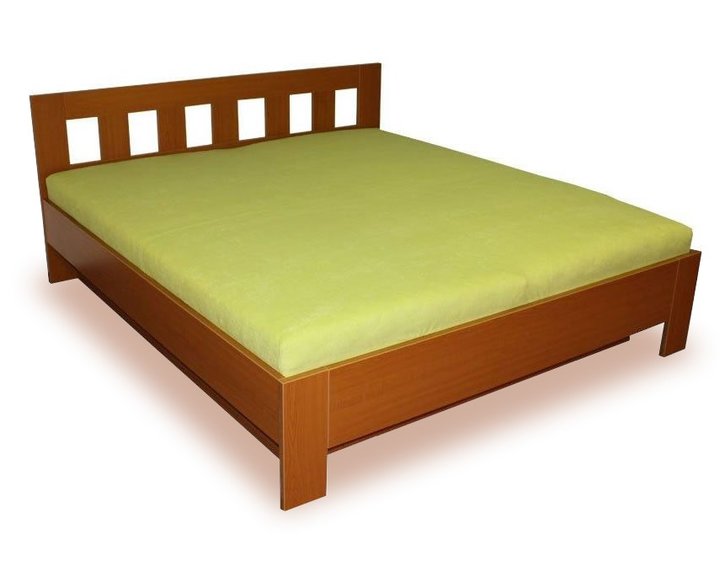 Dvoulůžko s úložným prostorem MALAGA, boční výklop