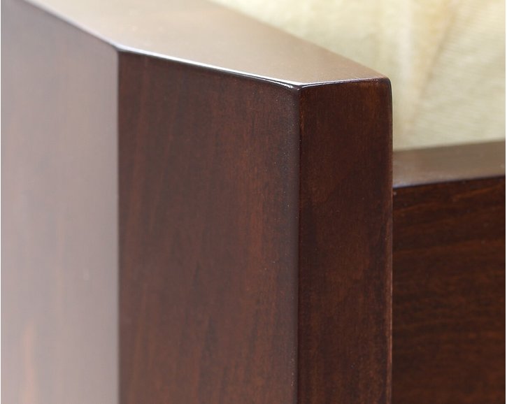 Zvýšená postel z masivu ELLA Mosaic, masiv buk cink