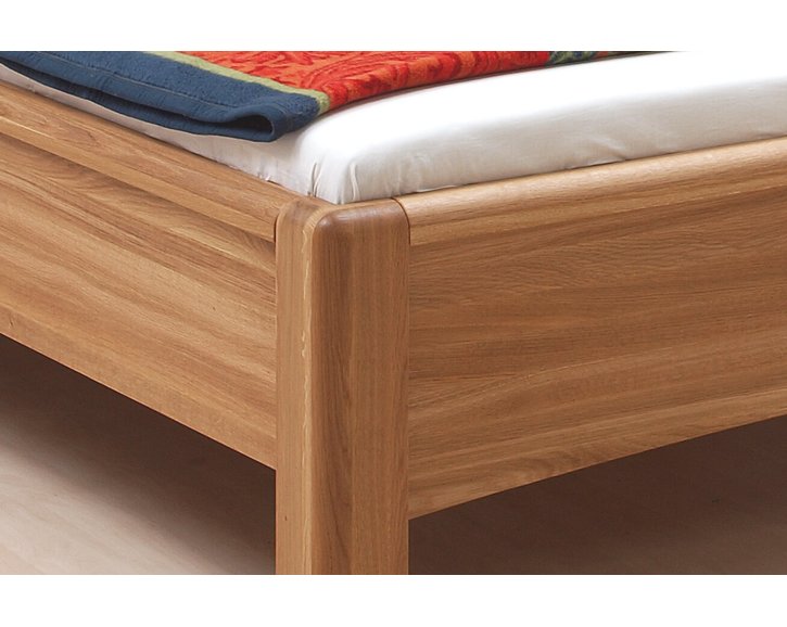 Zvýšená postel z masivu Viola, masiv dub cink