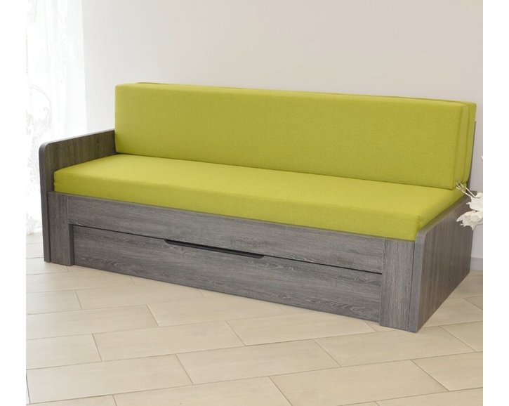 Rozkládací postel DUOVITA levá, lamino Rozkládací postel DUOVITA levá, lamino