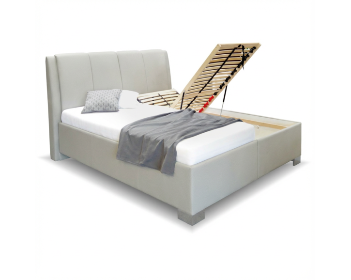 GUVERNÉR - světle šedá ekokůže