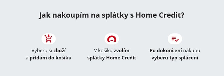 Jak nakoupit na splátky Homecredit