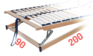 Polohovací rošty do postele 90x200 cm