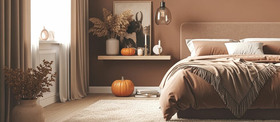 5 rychlých tipů, jak dodat ložnici podzimní atmosféru 🍁 5 rychlých tipů, jak dodat ložnici podzimní atmosféru 🍁
